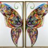 QUADRO BORBOLETA - PAR 1,46X1,23