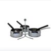 CONJ. PARA PATÊ INOX 10 PEÇAS - FORMA
