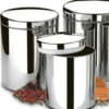 CONJ. DE POTES PORTA MANTIMENTOS COM TAMPA BRINOX SUPREMA 5 PEÇAS - Image 3