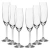 JOGO 6 TAÇAS PARA CHAMPANHE CRISTAL GASTRO 220ML BOHEMIA - Image 2