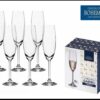 JOGO 6 TAÇAS PARA CHAMPANHE CRISTAL GASTRO 220ML BOHEMIA