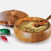 FARINHEIRA COM COLHER E TAMPA 400ML BAMBU - WELF