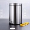 LIXEIRA INOX 5L COM PEDAL E CESTO REMOVÍVEL - BANHEIRO/COZINHA - Image 6